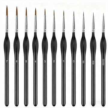Professional Detail Brushes (Set Of 11)