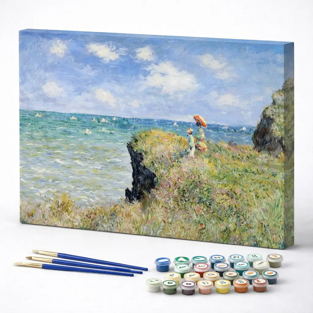 Cliff Walk at Pourville, Claude Monet