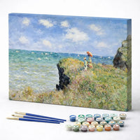 Cliff Walk at Pourville, Claude Monet