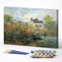 The Artist's Garden at Argenteuil, Claude Monet