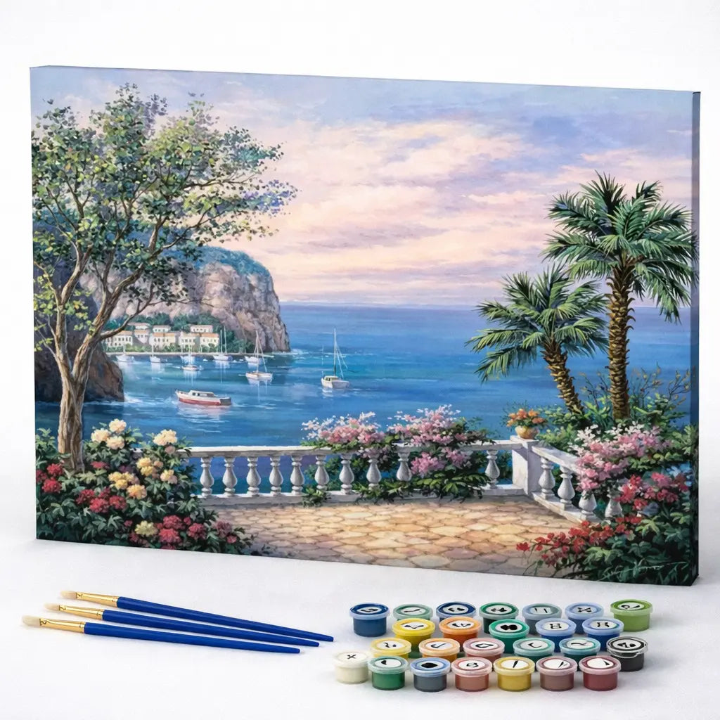 Mediterranean Terrace View