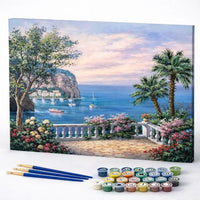 Mediterranean Terrace View