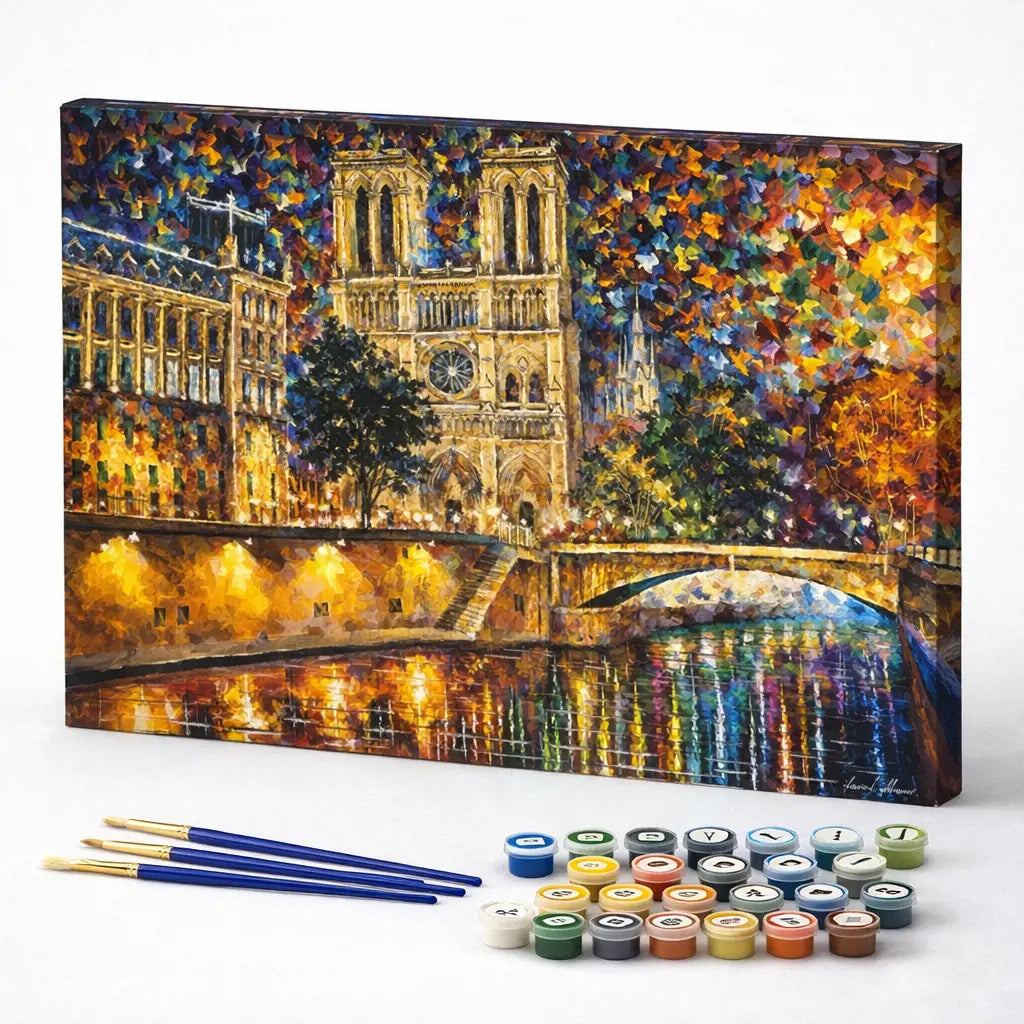 Notre Dame River Lights