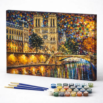 Notre Dame River Lights