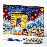 Arc de Triomphe at Night