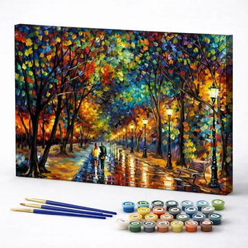Colorful Autumn Walk
