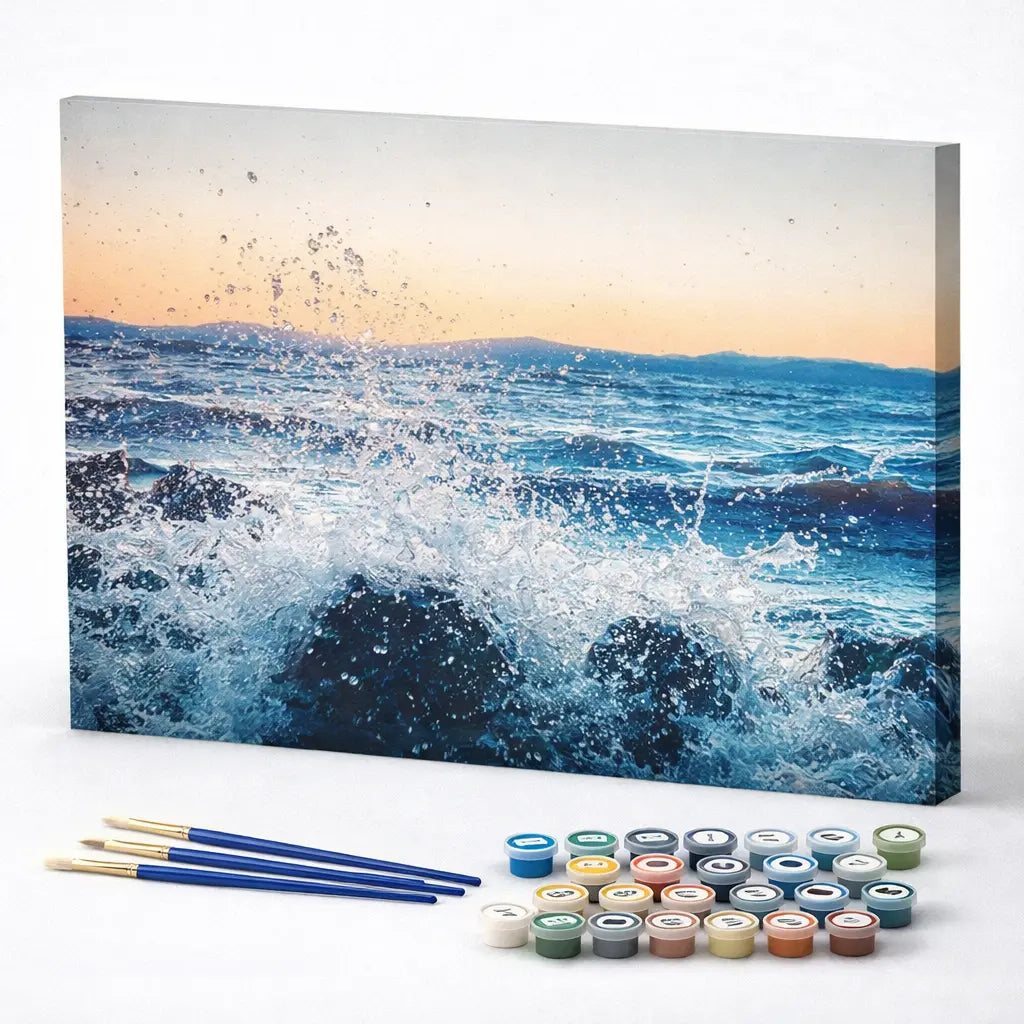 Ocean Spray on Rocks