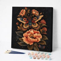 Vintage Moth Garden