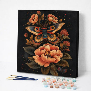 Vintage Moth Garden