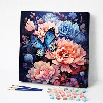 Blue Butterfly Blooms
