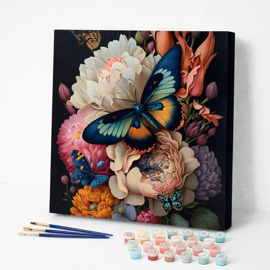 Butterfly Floral Elegance