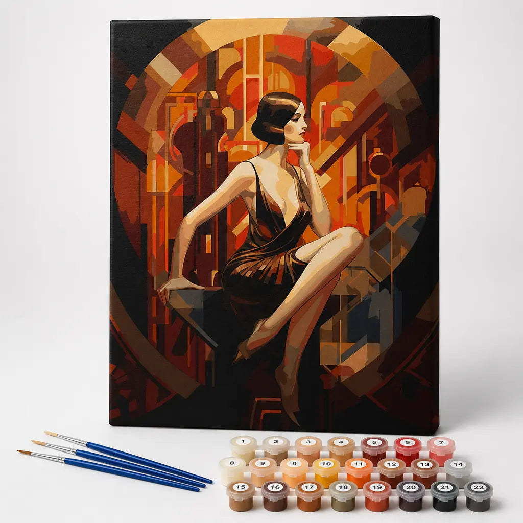 Art Deco Evening Muse