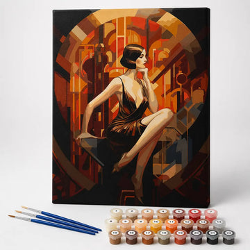 Art Deco Evening Muse