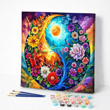 Floral Yin Yang Dream