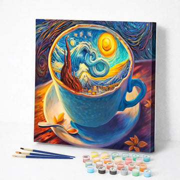 Starry Night Coffee Cup