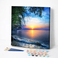 Peaceful Lake Sunset