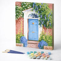 Blue Garden Door