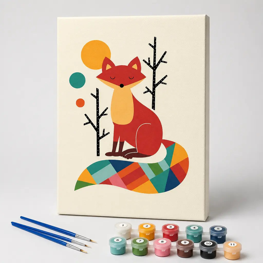 Little Fox in the Woods