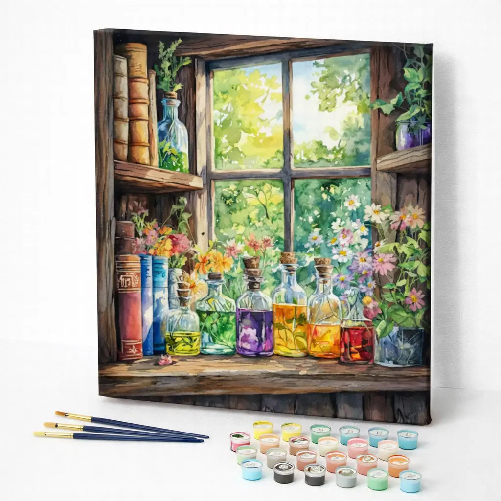 Herbal Apothecary Window