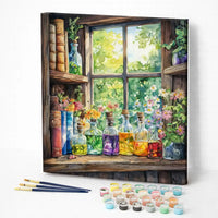 Herbal Apothecary Window
