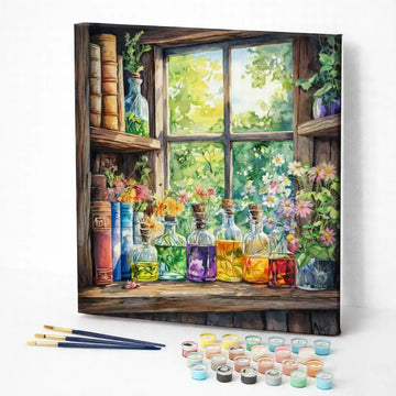 Herbal Apothecary Window