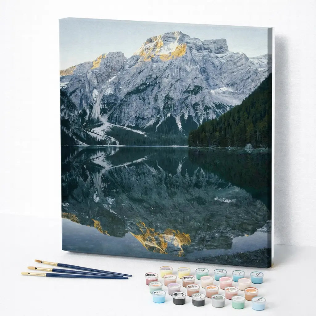 Mountain Lake Reflection