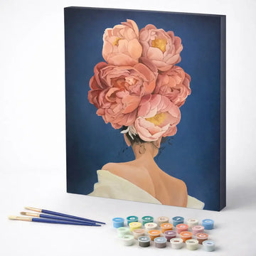 Peony Blossom Portrait