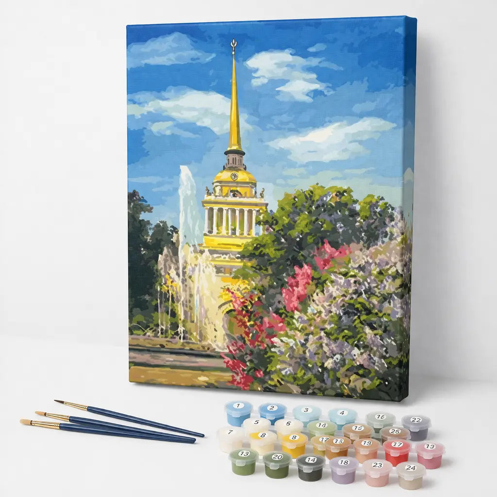 Golden Spire Garden View