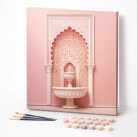 Pink Moroccan Fountain
