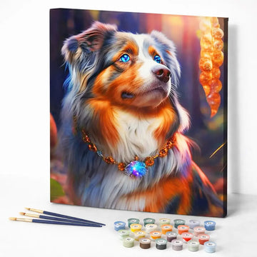 Jeweled Australian Shepherd