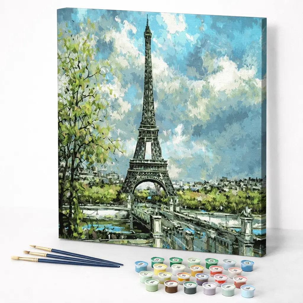 Paris Spring Tower View