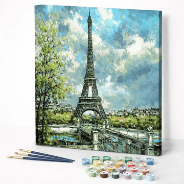 Paris Spring Tower View