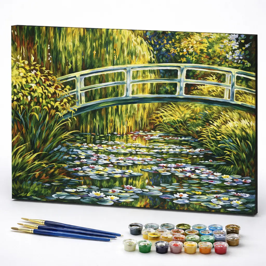 The Water Lily Pond, Claude Monet