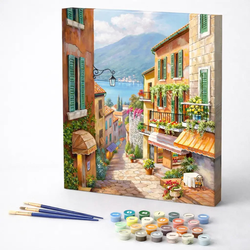 Italian Lakeside Street