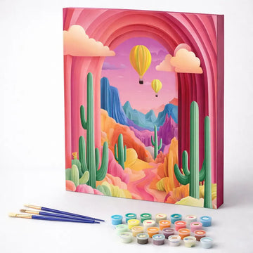 Pastel Balloon Canyon