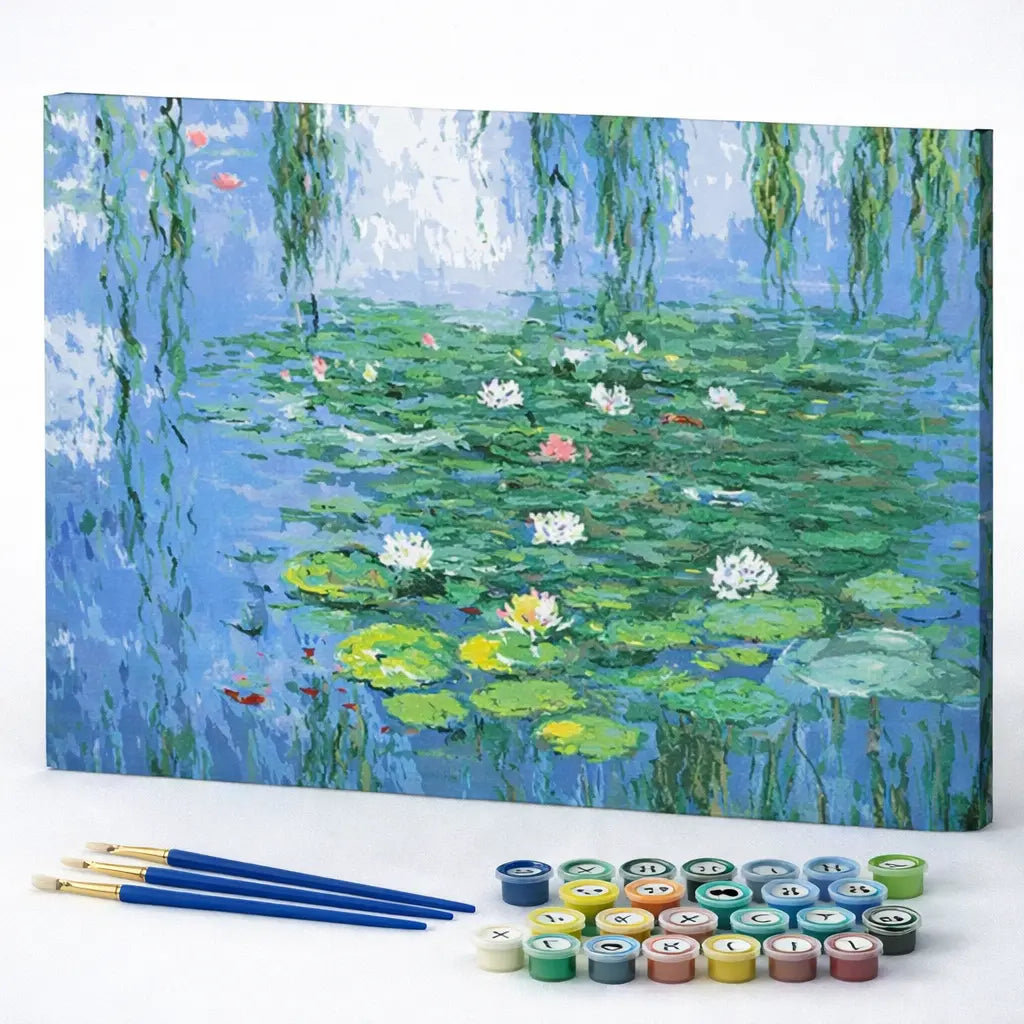 Monet Inspired Lily Pond