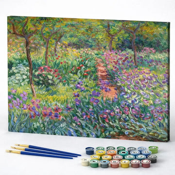 The Artist’s Garden at Giverny, Claude Monet