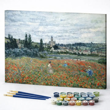 Poppy Field, Claude Monet