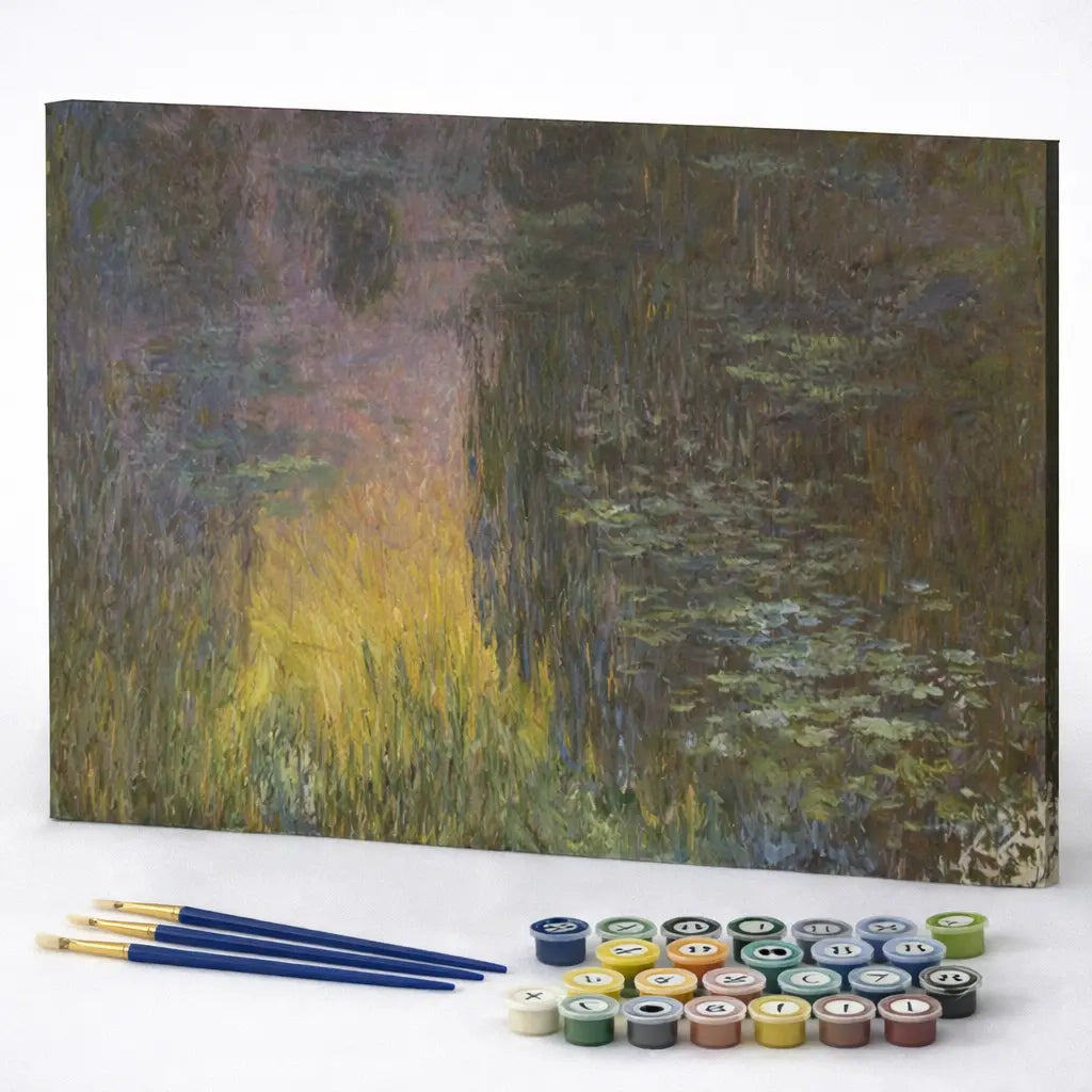 Quiet Water Lily Pond