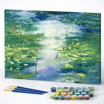 Lily Pond Reflections