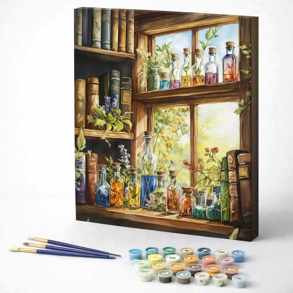 Herbal Apothecary Window