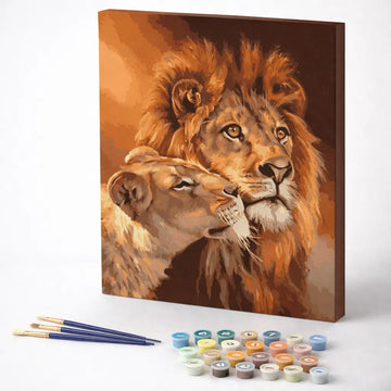 Golden Lion Pair