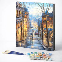 Montmartre Evening Steps