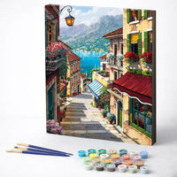 Italian Lakeside Street