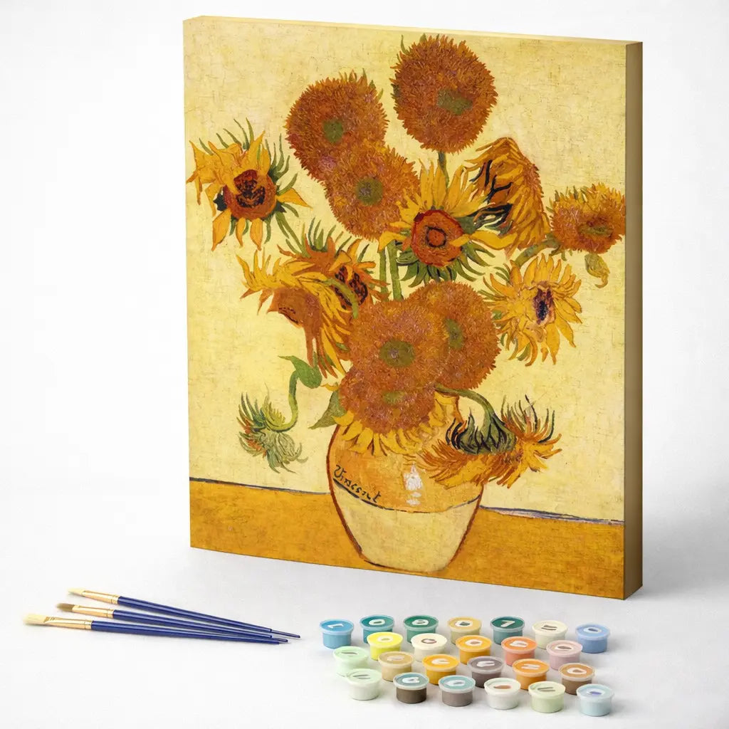 Van Gogh Inspired Sunflowers