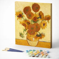 Van Gogh Inspired Sunflowers