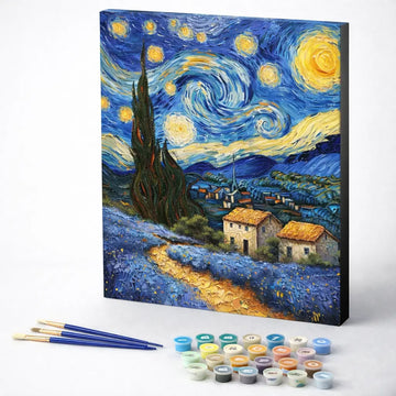 Starry Night Countryside