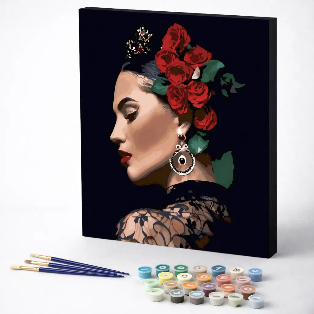 Spanish Rose Portrait