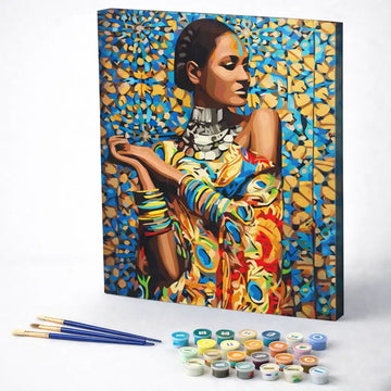 Golden Mosaic Muse