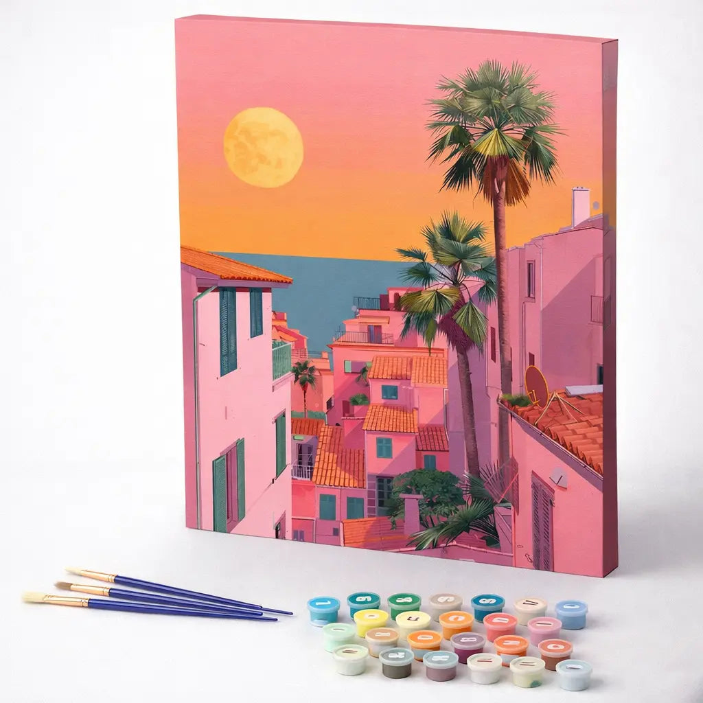 Pink Coastal Sunset